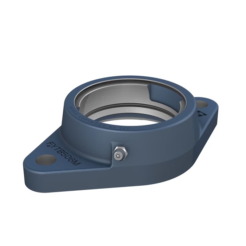 SKF-Palier à applique ovale pour roulements-inserts, fonte