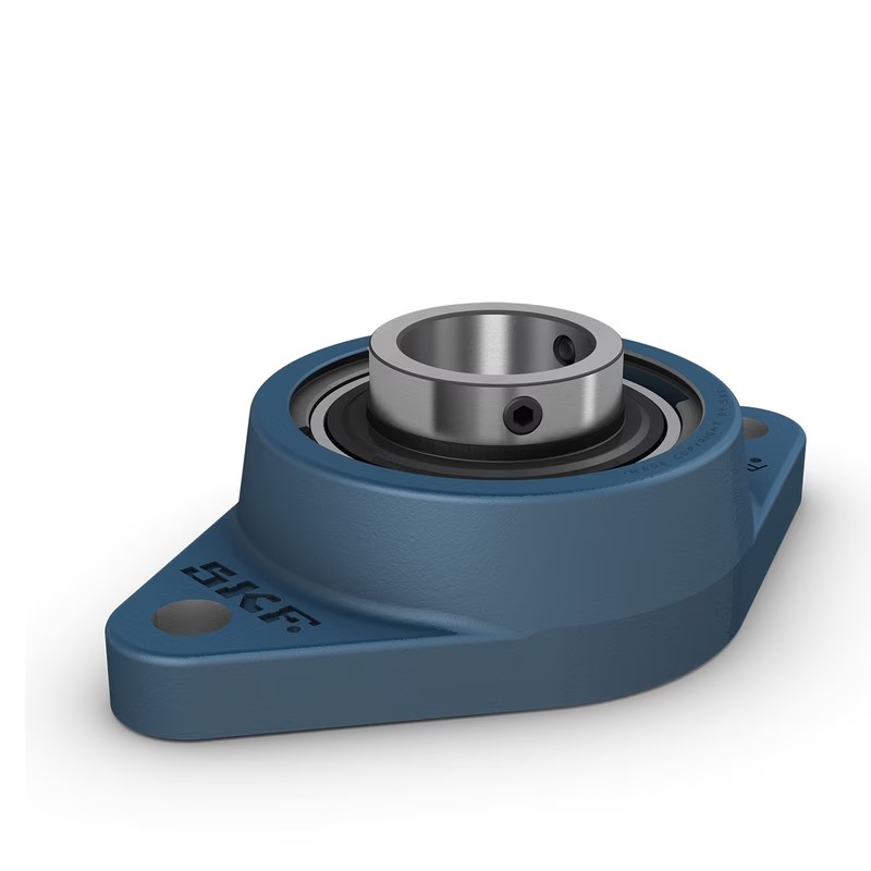 SKF-Palier complet à billes à applique ovale avec blocage par vis, palier en fonte, ISO