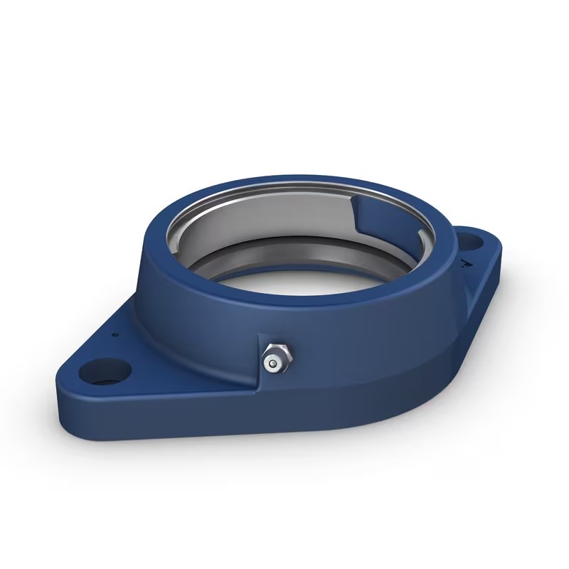 SKF-Palier à applique ovale pour roulements-inserts, fonte, JIS