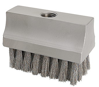 Schmierbürste bis +350 °C 60 x 30 mm G1/4i Anschlussgewinde oben