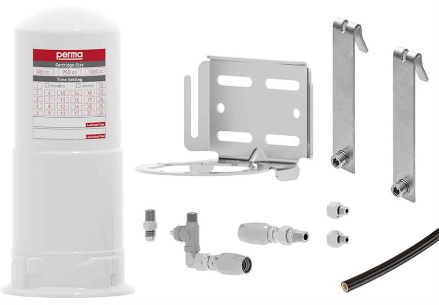 INSTALLATION KIT ULTRA Heavy Duty 1-point  cage hanger mount incl. 5 m hose