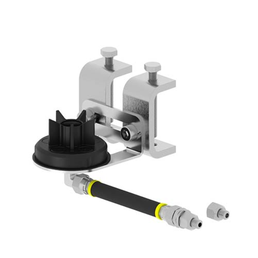 INSTALLATION KIT STAR Standard Duty 1-point  65 mm beam clamp mount  incl. 3 m hose
