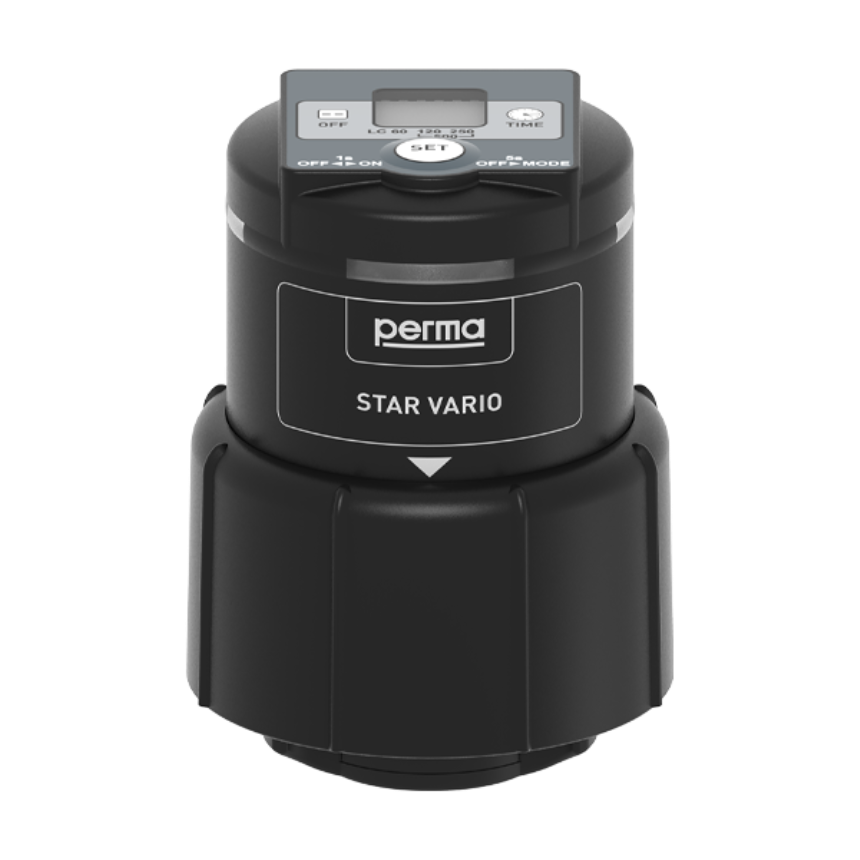 perma STAR VARIO Einstellung: LC60, 15 Monate einstellbar; Antrieb Generation 2.0