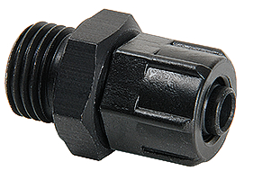 Schlauchanschluss G1/4a für Schlauch aØ 8 mm  (Alu / Kunststoff)