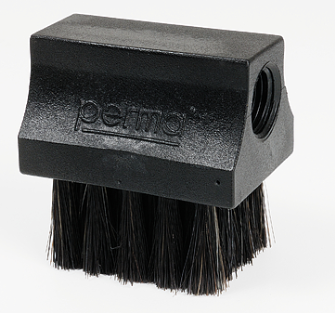 Schmierbürste bis +80 °C 40 x 30 mm G1/4i  Anschlussgewinde seitlich