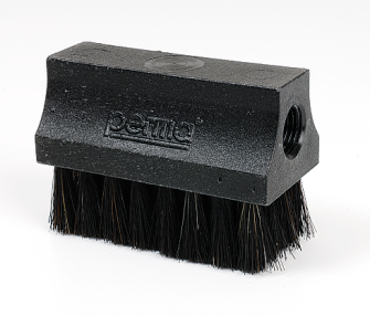 Schmierbürste bis +80 °C 60 x 30 mm G1/4i  Anschlussgewinde seitlich