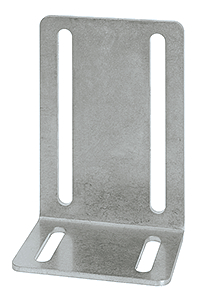 Équerre de montage 50 x 100 x 70 x 2,5 mm  distance entre les trous 45 mm / 22,5 mm