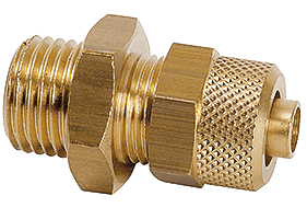 Tube connector G1/4 male for tube oØ 8 mm (brass)