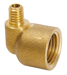 Winkel 90° M6a x G1/4i  (Messing)