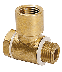 Schwenkverschraubung G1/4a x G1/4i - drehbar  (Messing)