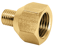 Reduzierstück M6a x G1/4i  (Messing)