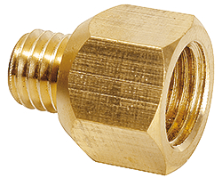 Reduzierstück M10a x G1/4i  (Messing)