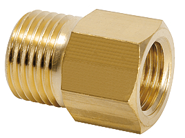 Reduzierstück M16x1,5a x G1/4i  (Messing)