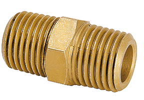 Sechskantnippel R1/4a (Messing)