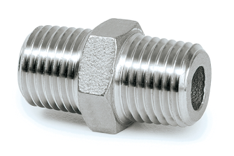 Sechskantnippel R1/4a  (Edelstahl)