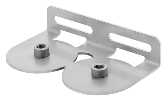 Support de montage double STAR Standard Duty, G1/4i (inox)