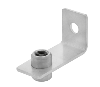 Montagehalterung CLASSIC, FUTURA, FLEX, NOVA  1-fach G1/4i  (Edelstahl)