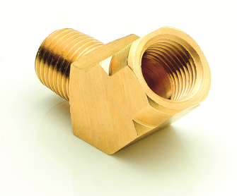 Winkel 45° R1/4a x G1/4i kurz  (Messing)