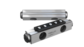 Precision rails with ball assemblies