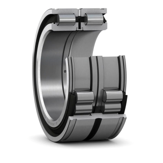 SKF-Zweireihiges vollrolliges Zylinderrollenlager, Ausführung NNF, mit integrierter Abdichtung
