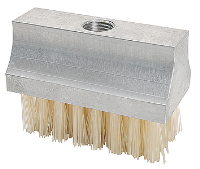 Schmierb&amp;#252;rste bis +180 &amp;#176;C 60 x 30 mm G1/4i  Anschlussgewinde oben