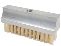 Schmierb&amp;#252;rste bis +180 &amp;#176;C 100 x 30 mm G1/4i  Anschlussgewinde oben