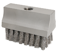Schmierb&amp;#252;rste bis +350 &amp;#176;C 60 x 30 mm G1/4i  Anschlussgewinde oben
