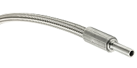 Schlauch bis +260 &amp;#176;C a&amp;#216; 11 mm x i&amp;#216; 8 mm 1000 mm (PTFE / Edelstahl)
