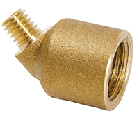 Angle 45&amp;#176; M6 male x G1/4 female  (brass)