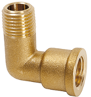Angle 90&amp;#176; G1/4 male x G1/4 female  (brass)