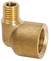 Angle 90&amp;#176; M8x1 male x G1/4 female  (brass)