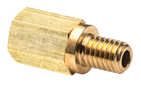 Verl&amp;#228;ngerung 14 mm M6x0,75a x M6i  (Messing)