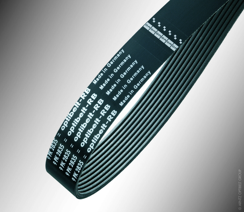 optibelt Courroies trapézoïdales striées
