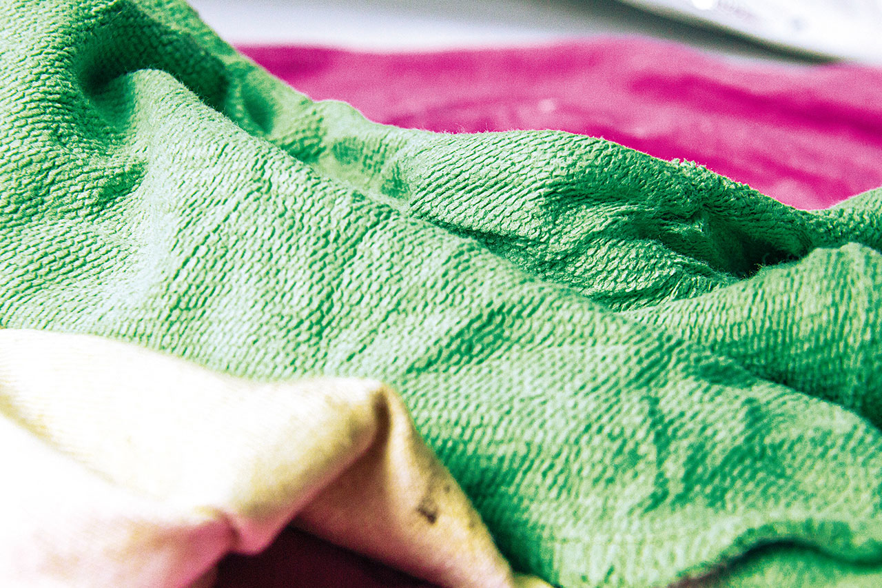 Chiffons de nettoyage tricot multicolore 1 sac de 10 kg
