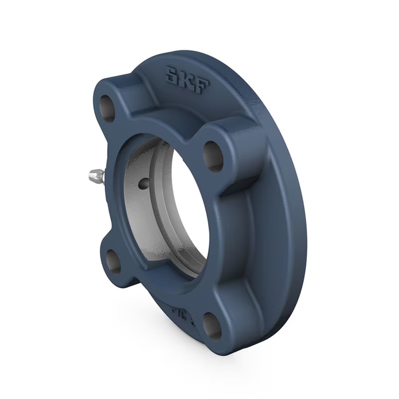 SKF-Round flanged housing for insert bearing, cast iron