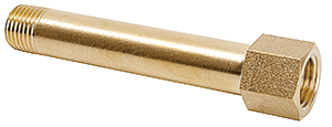 Extension 75 mm G1/4 male x G1/4 female  (brass)