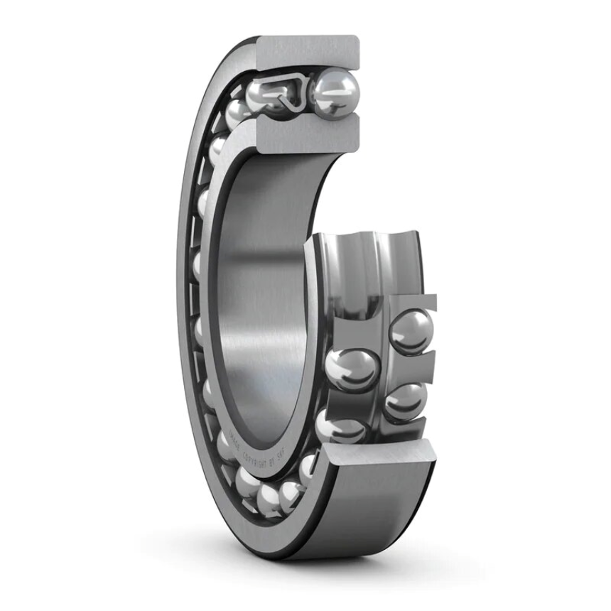 SKF-Self-aligning ball bearing with tapered bore (steel cage)