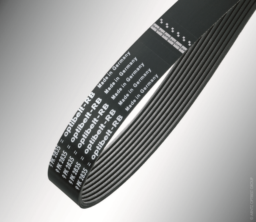 optibelt Courroies trap&amp;#233;zo&amp;#239;dales stri&amp;#233;es