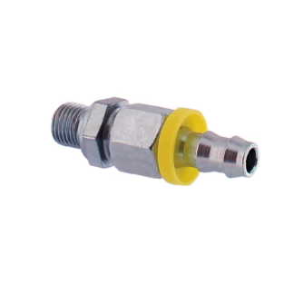 Hose connector G1/4 male for hose i&#216; 9.5 mm