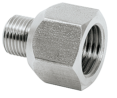 104875 Reducer G1/8 male x G1/4 female  (stainless steel)