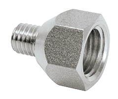 104878 Reducer M8 male x G1/4 female  (stainless steel)