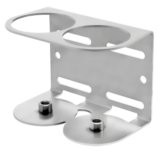 Mounting bracket STAR Heavy Duty C-section  2-point G1/4 female (stainless steel)