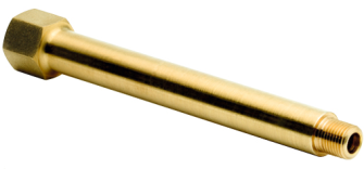 Extension 115 mm M10x1 male x G1/4 female  (brass)