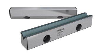 Precision rails with slide coating