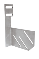 Mounting bracket right for oil brush for large chains  (stainless steel)