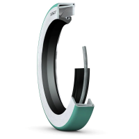 Joint &amp;#224; arbre radial avec bo&amp;#238;tier m&amp;#233;tallique et capuchon de rigidification, l&amp;#232;vre d&amp;#39;&amp;#233;tanch&amp;#233;it&amp;#233;